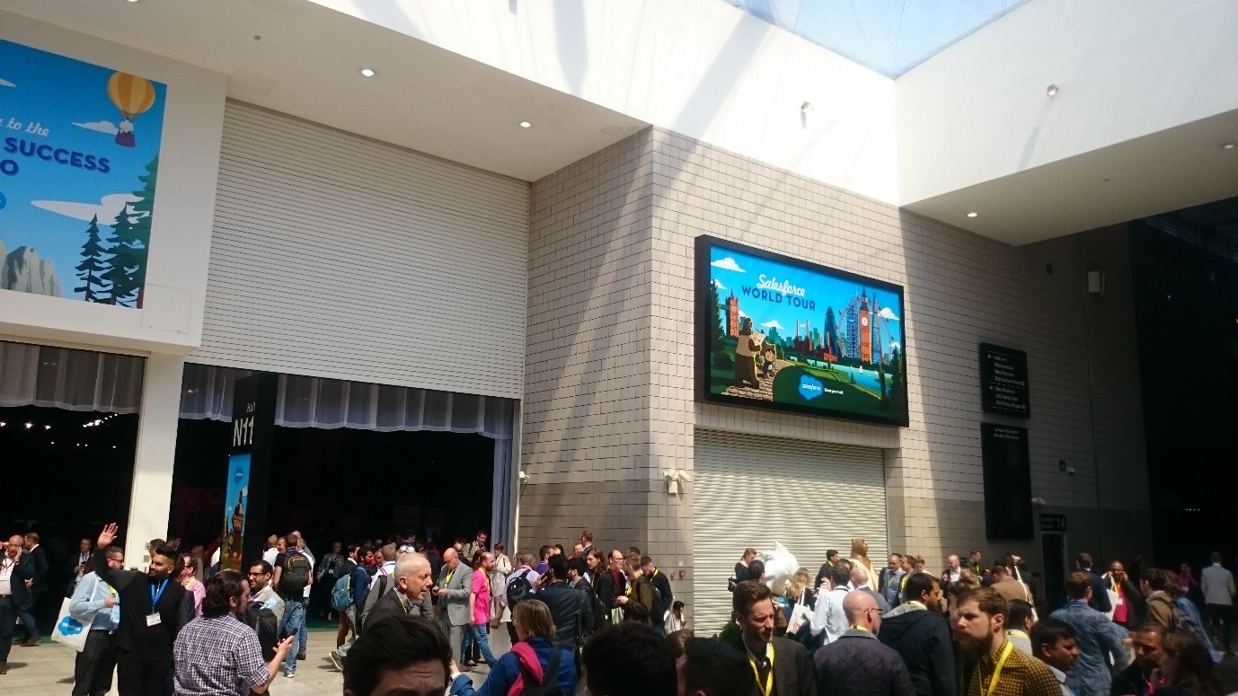 An insider's view of the Salesforce World Tour - London