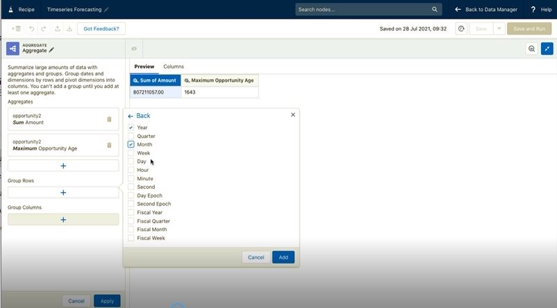 Salesforce Tableau CRM Summer '21 Release Features